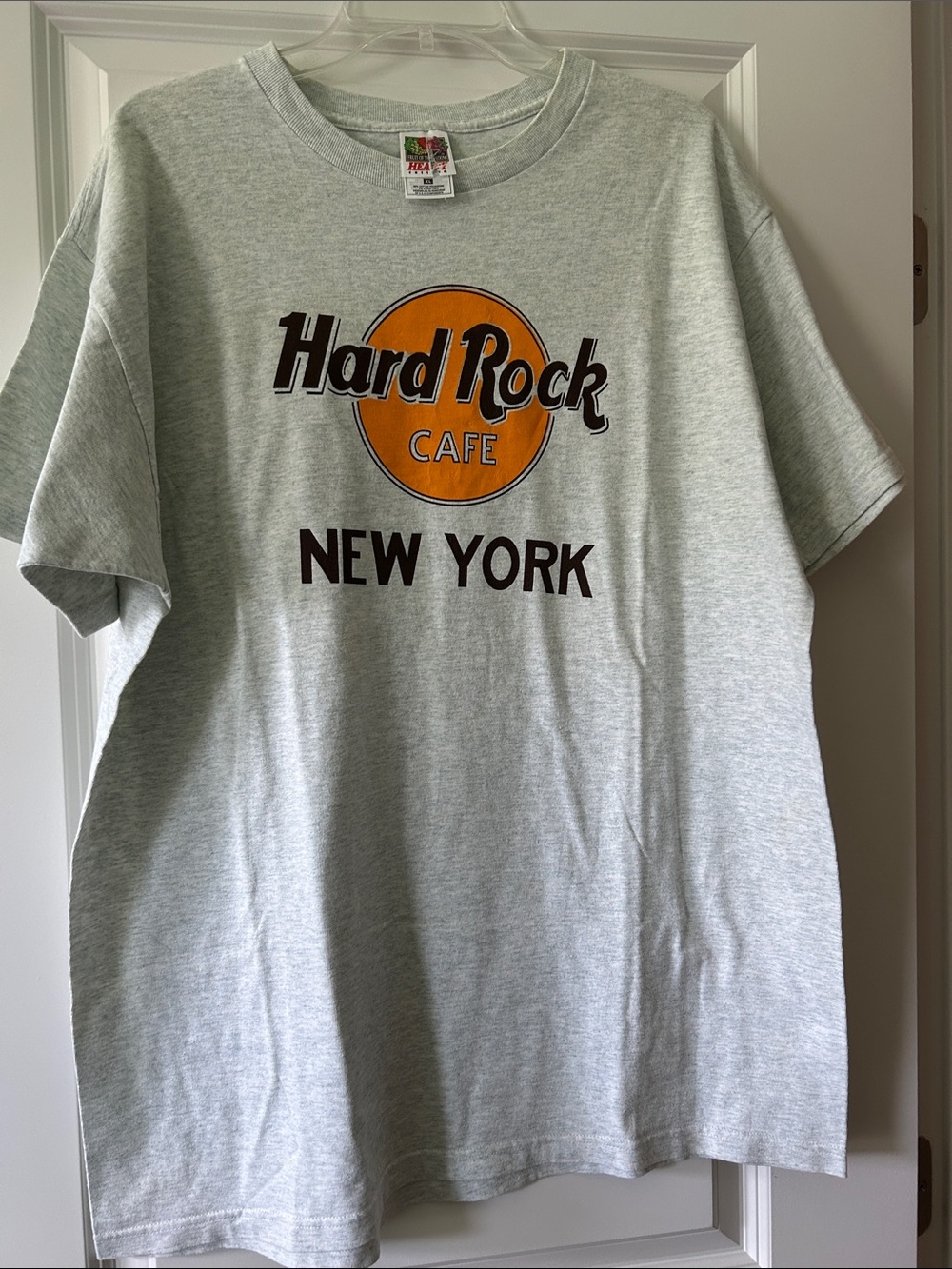 Hard Rock Cafe New York Short Sleeve T‑Shirt - Light Gray